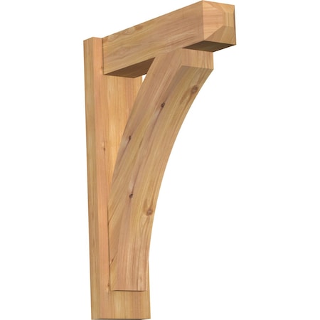 Ekena Millwork Thorton Smooth Craftsman Outlooker, Western Red Cedar, 5 1/2"W x 18"D x 26"H OUT06X18X26THR04SWR